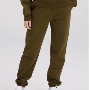 Girlfriend collective Classic Jogger, Dark Green, S